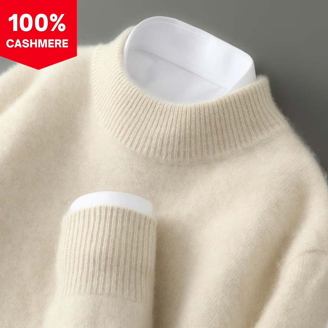 Pull à manches longues (100% CASHMERE)