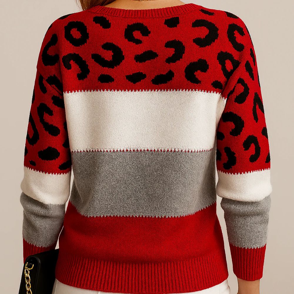 Pull Léopard Élégance